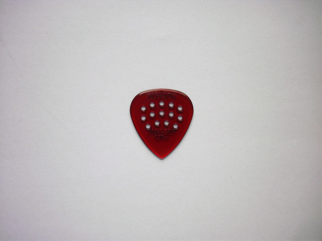 12 PickBoy POS-A-Grip Picks Plektren red, 0,70 mm