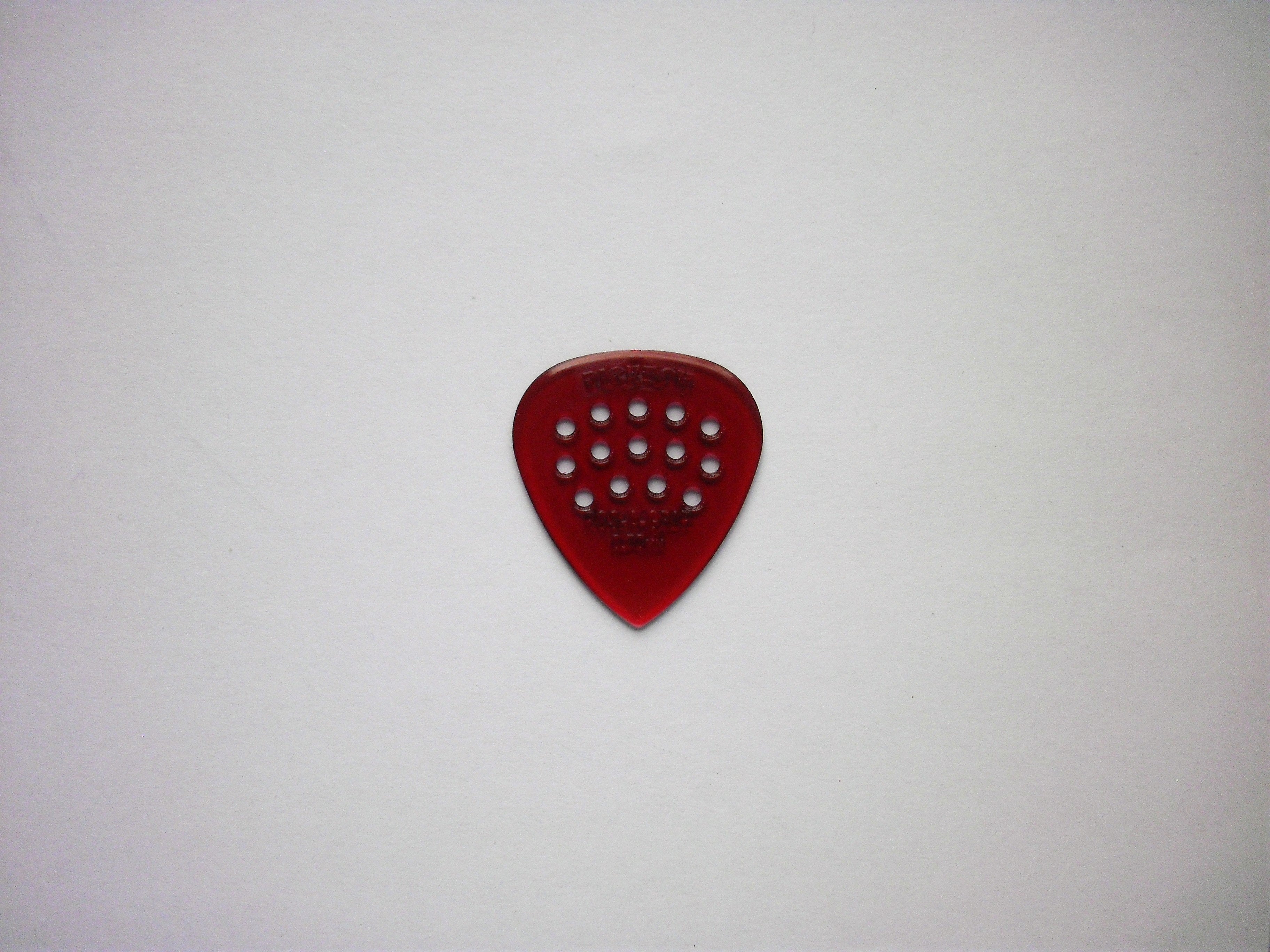 12 PickBoy POS-A-Grip Picks Plektren red, 0,70 mm