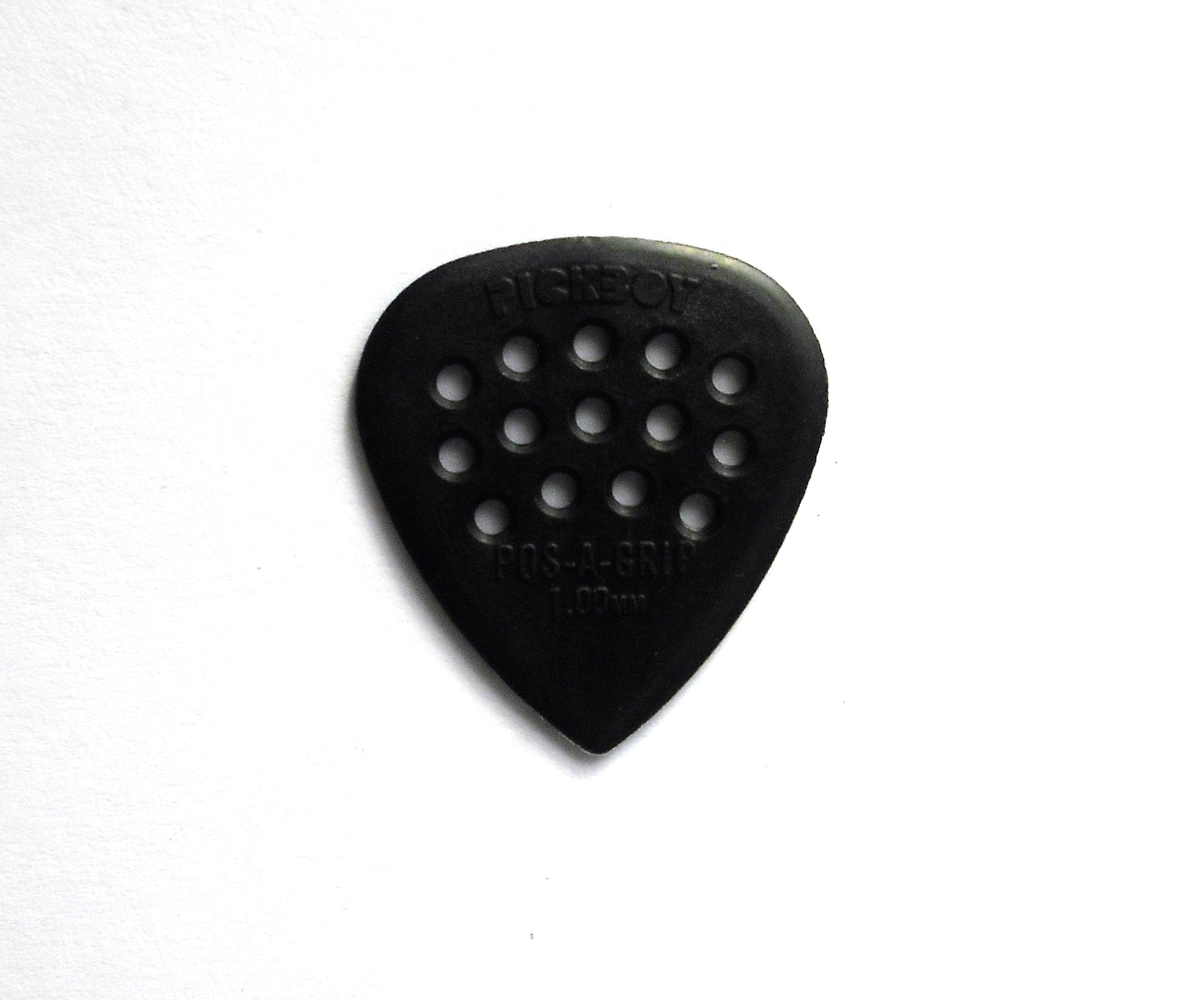 12 PickBoy POS-A-Grip Picks Plektren black, 1,00 mm