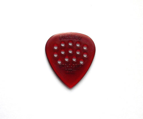 12 PickBoy POS-A-Grip Picks Plektren red, 1,00 mm