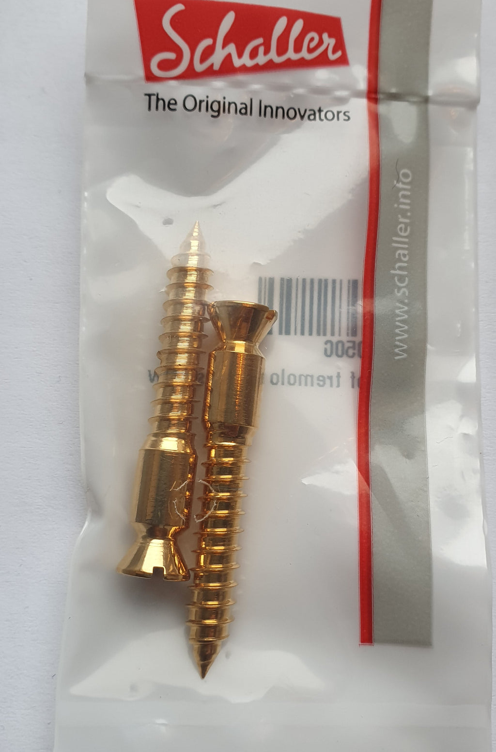 Schaller pair of woodscrews Pivot Schrauben f. Tremolo, Gold