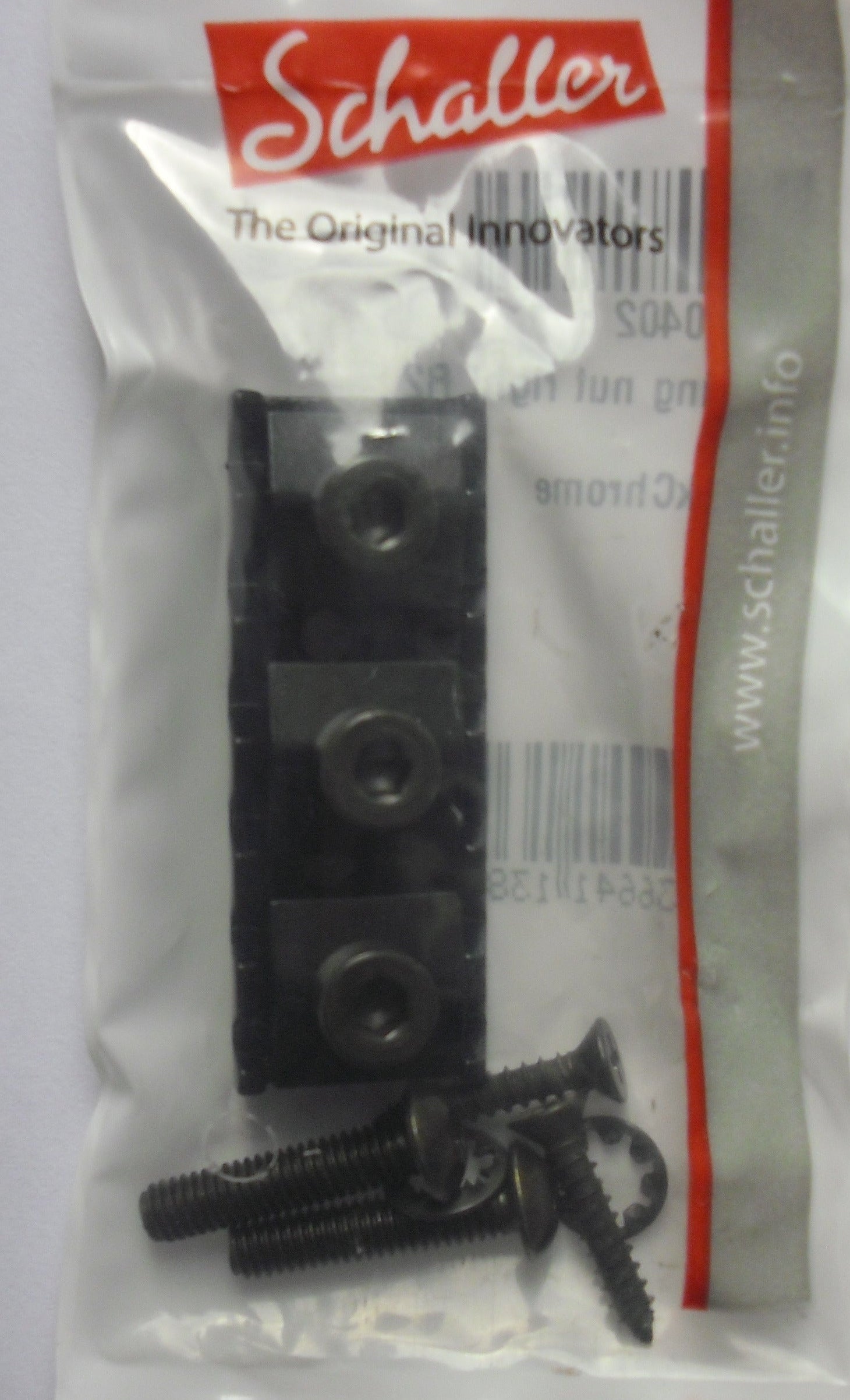 Schaller Klemmsattel Locking Nut R2, 10" Radius für FR-Tremolo Black