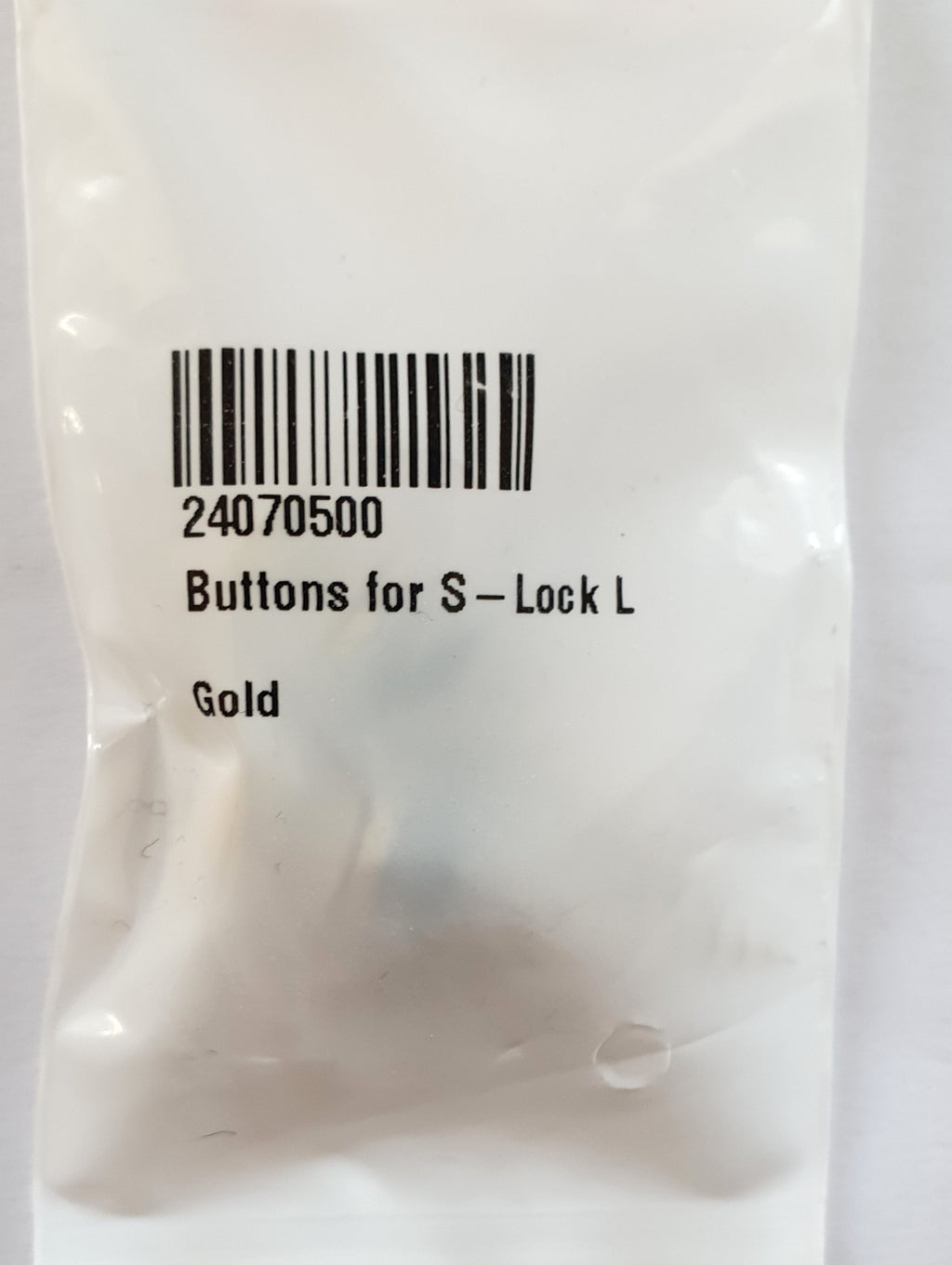 Schaller Replacement Kit buttons f. S-Locks Größe L Gold