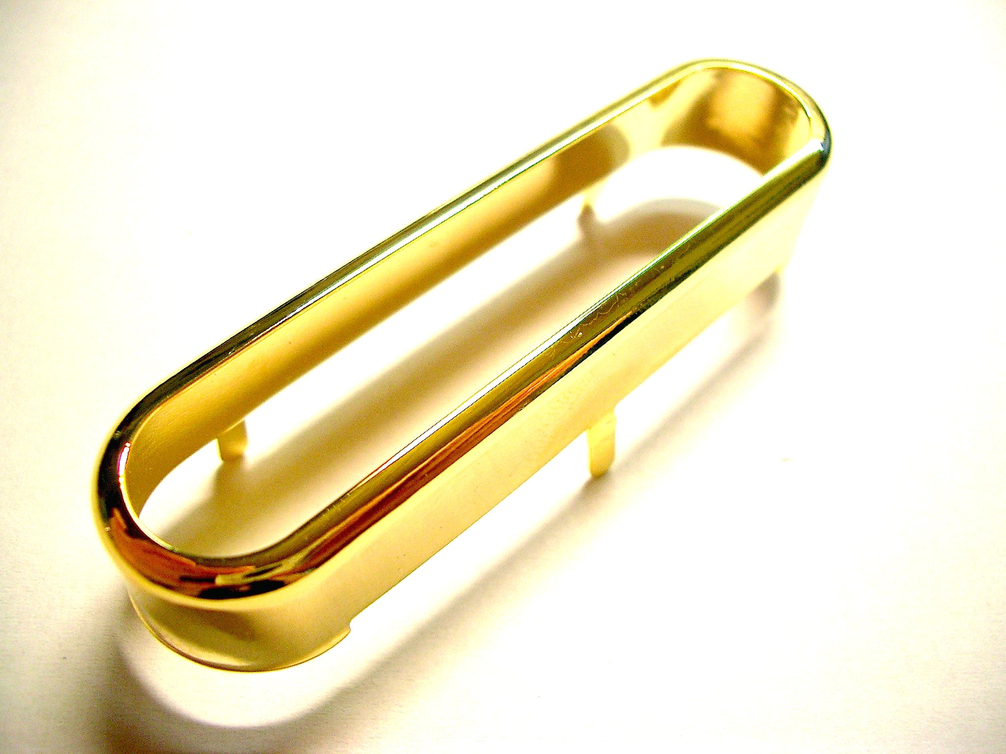 göldo SingleCoil Kappe Cover gold offen für Strat Pickup
