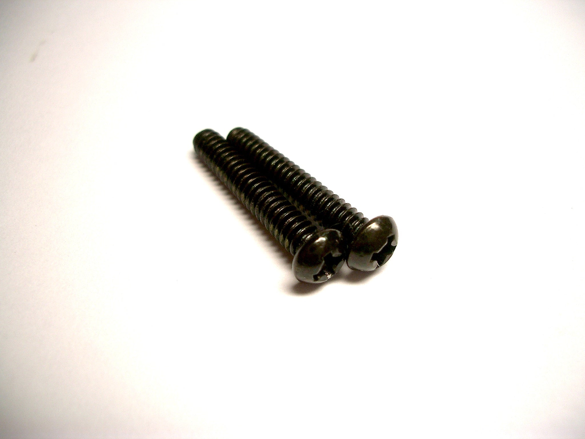 2 göldo Pickup-Schrauben für Strat, 20mm US-Gewinde schwarz