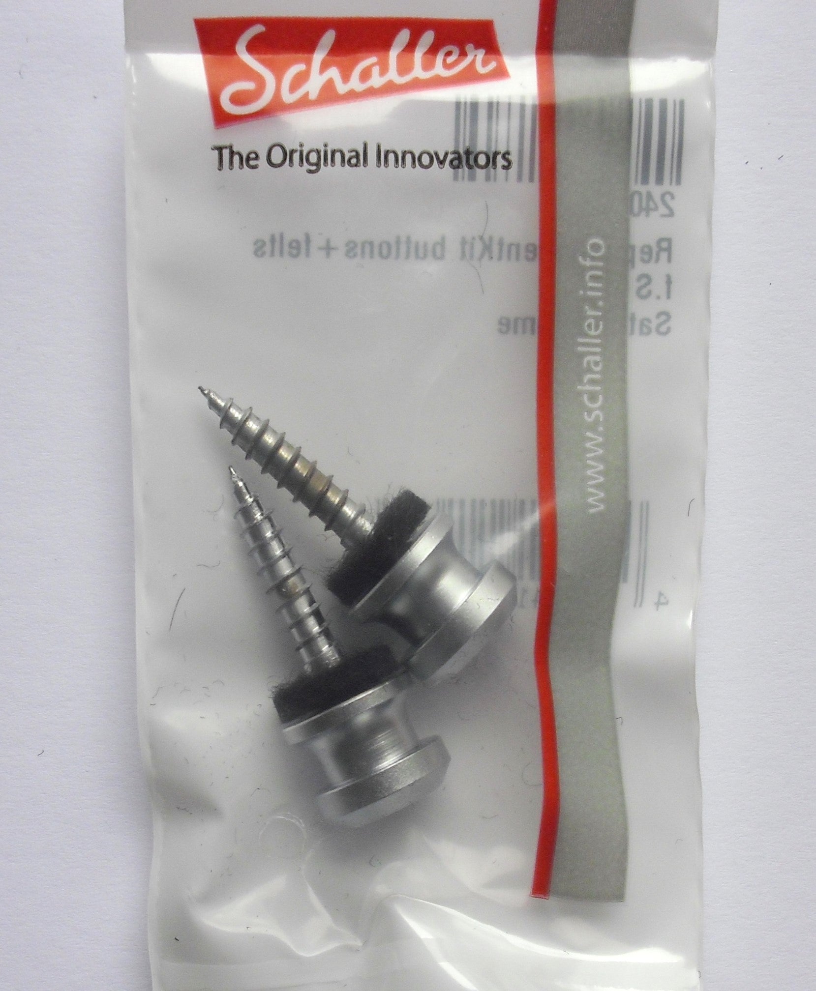 Schaller Replacement Kit buttons f. S-Locks Größe M SatinChrome