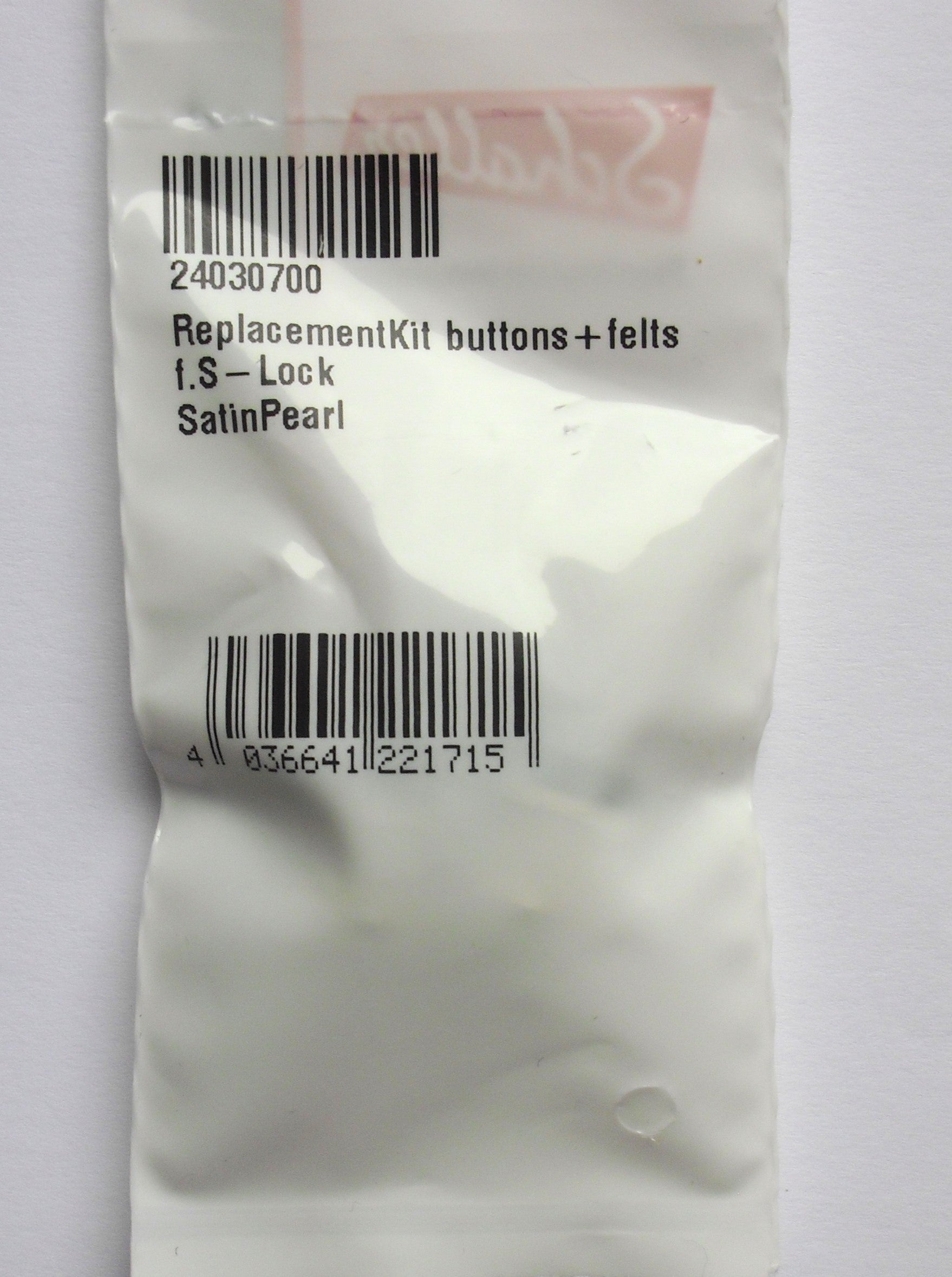 Schaller Replacement Kit buttons f. S-Locks Größe M Satin Pearl