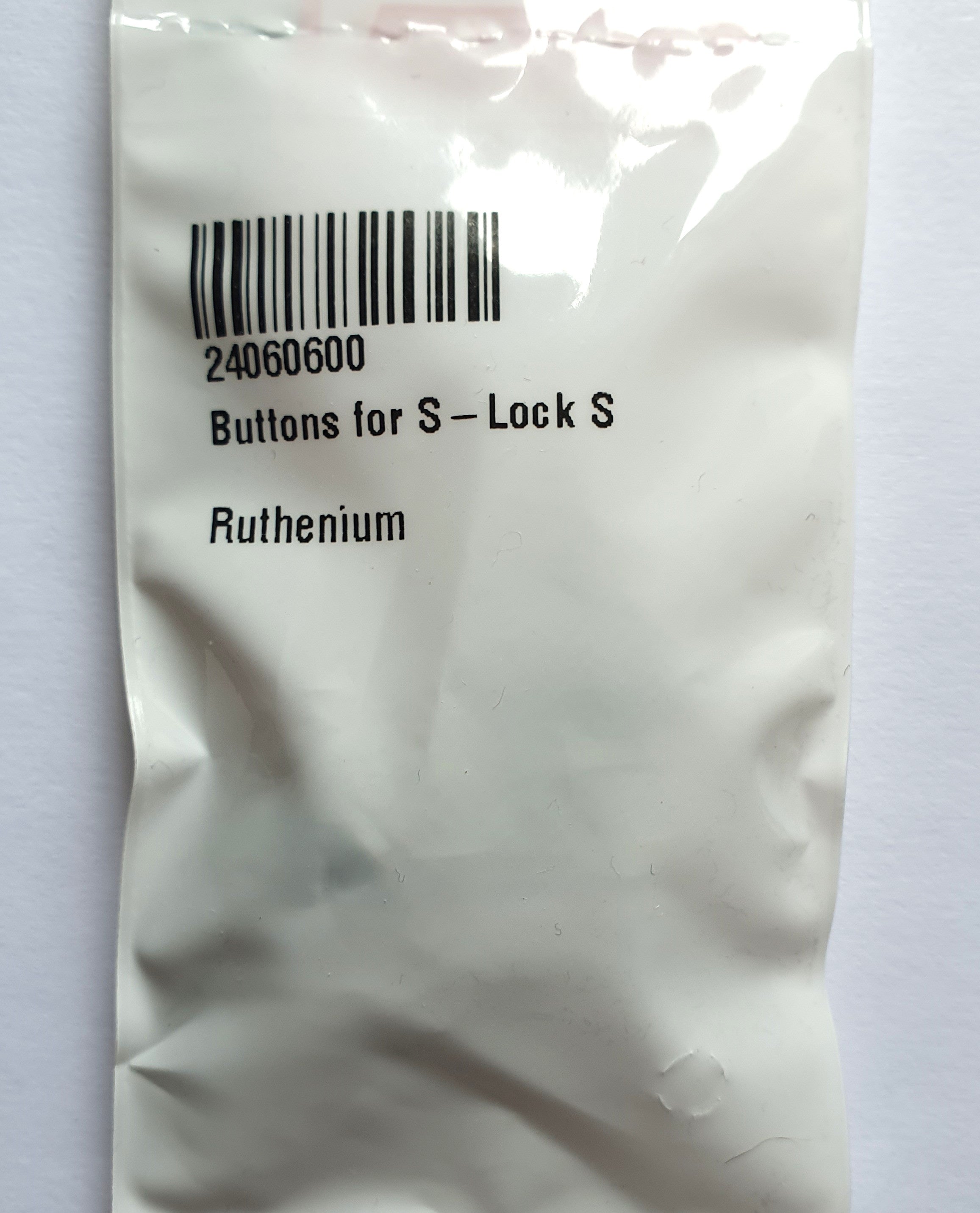 Schaller Replacement Kit buttons f. S-Locks Größe S Ruthenium