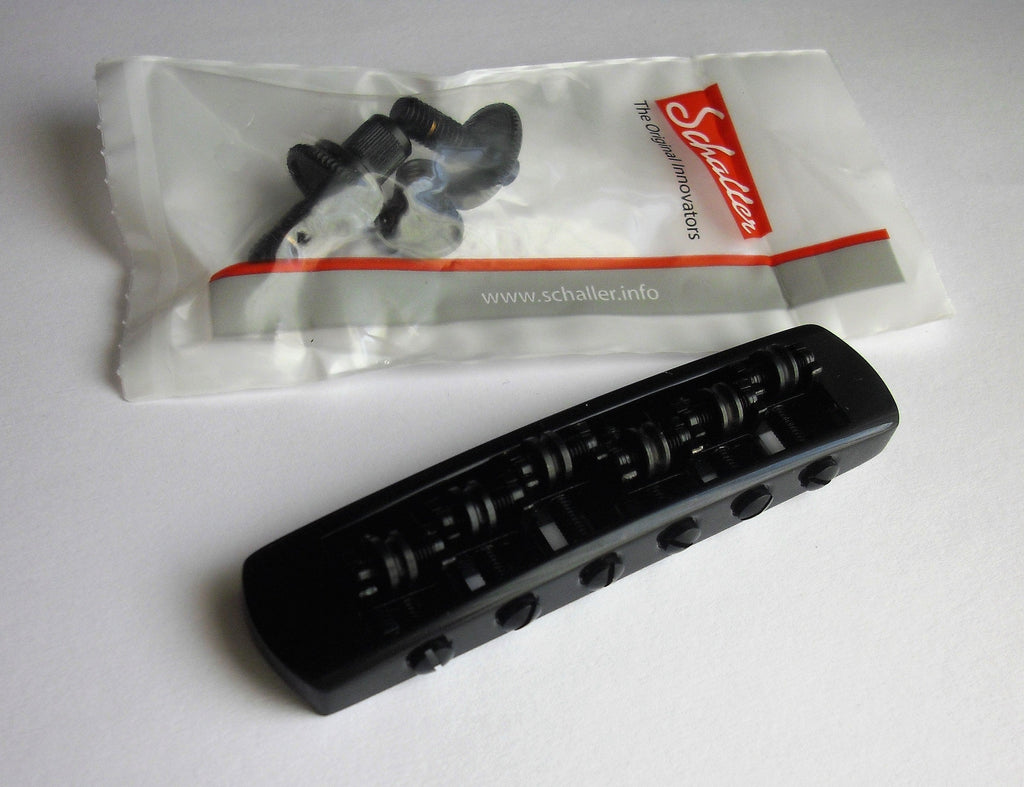Schaller STM Tunamatic Roller Bridge non-reverse Black M5 (optional M8)