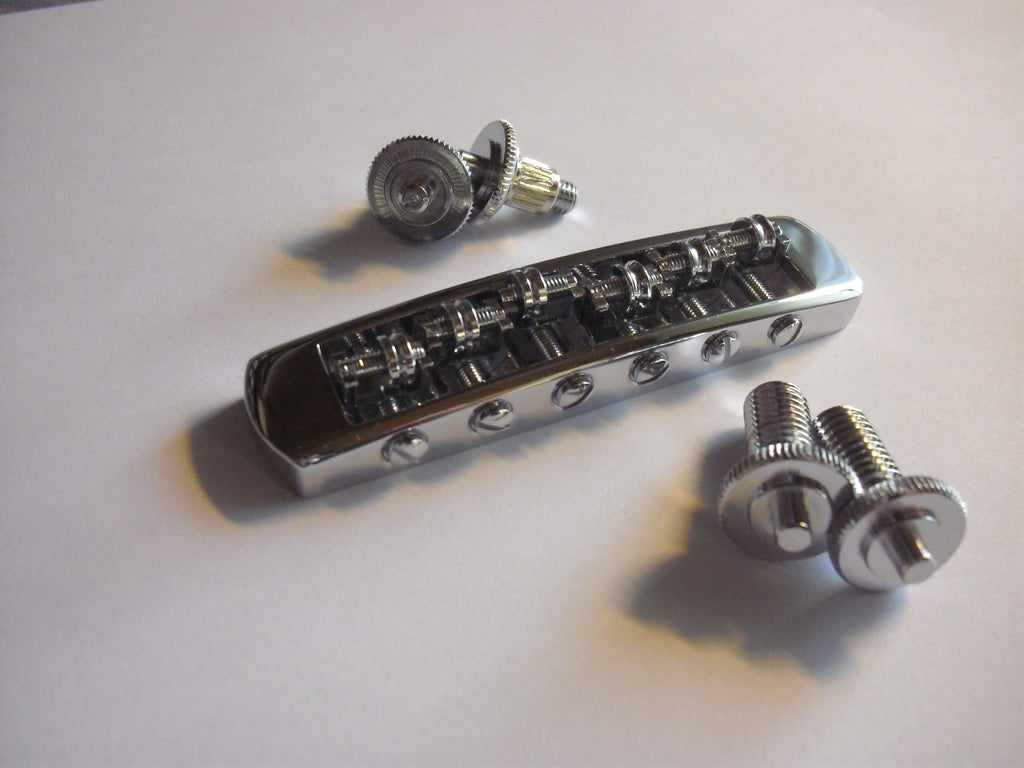 Schaller STM Tunamatic Roller Bridge non-reverse Chrome M5 (optional M8)