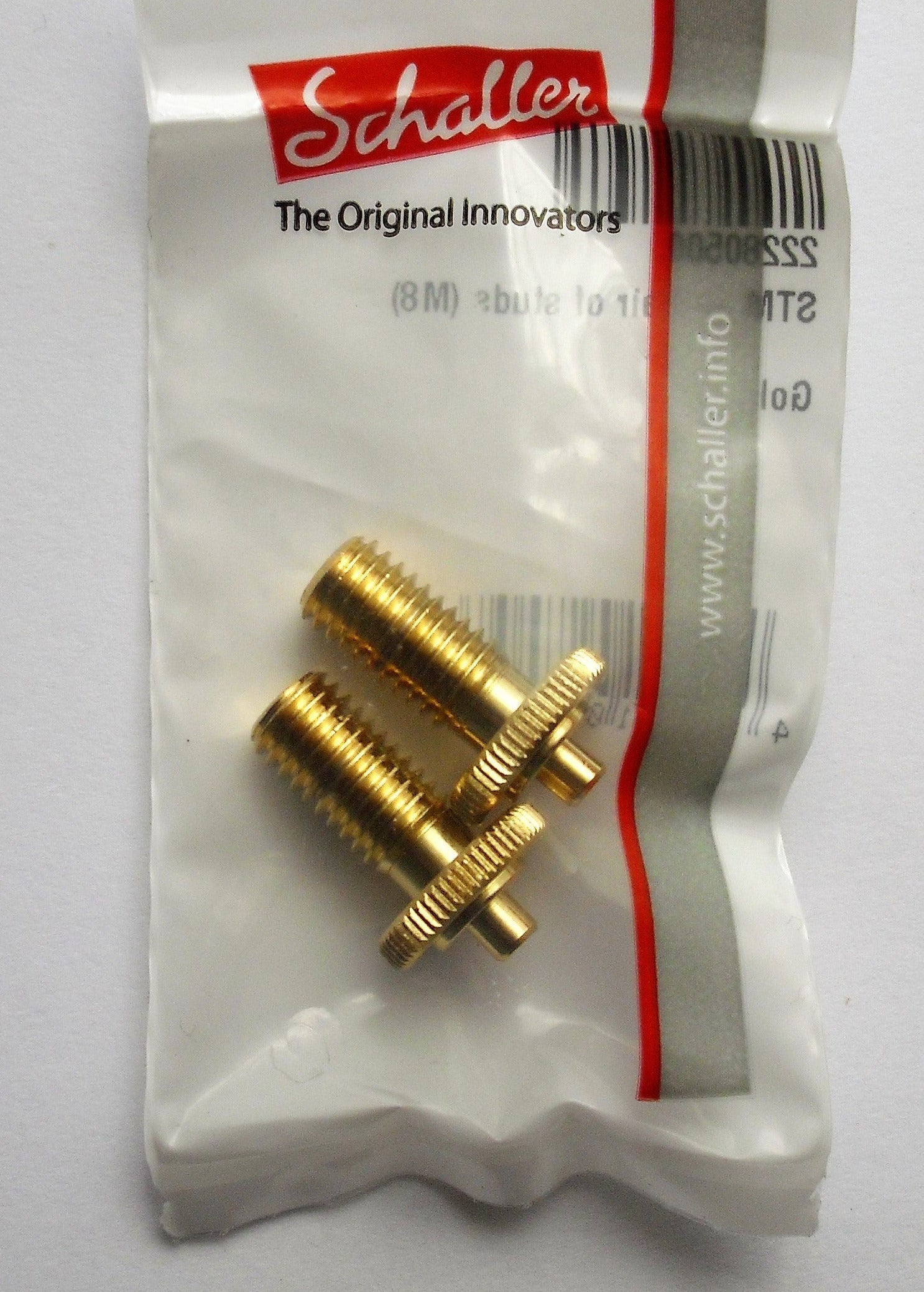 Schaller M8 studs Paar Höhenverstellschrauben für STM Bridge Gold
