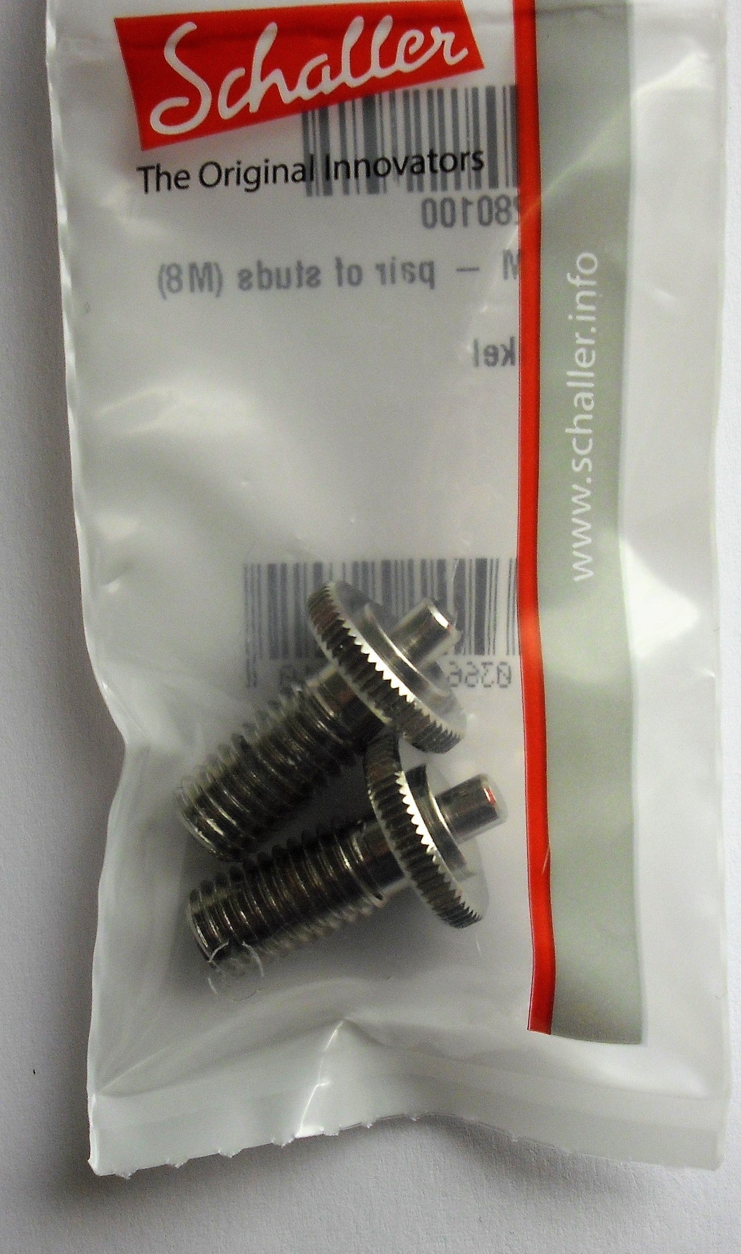 Schaller M8 studs Paar Höhenverstellschrauben für STM Bridge Nickel