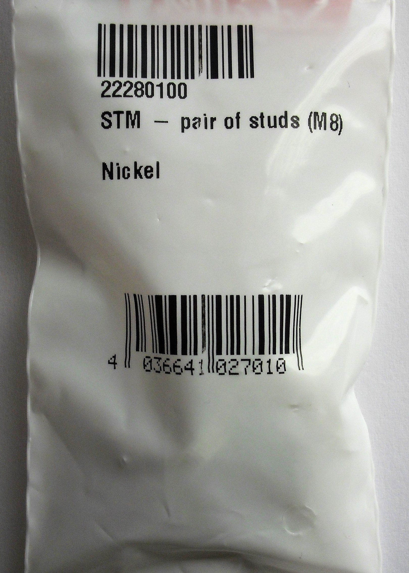 Schaller M8 studs Paar Höhenverstellschrauben für STM Bridge Nickel