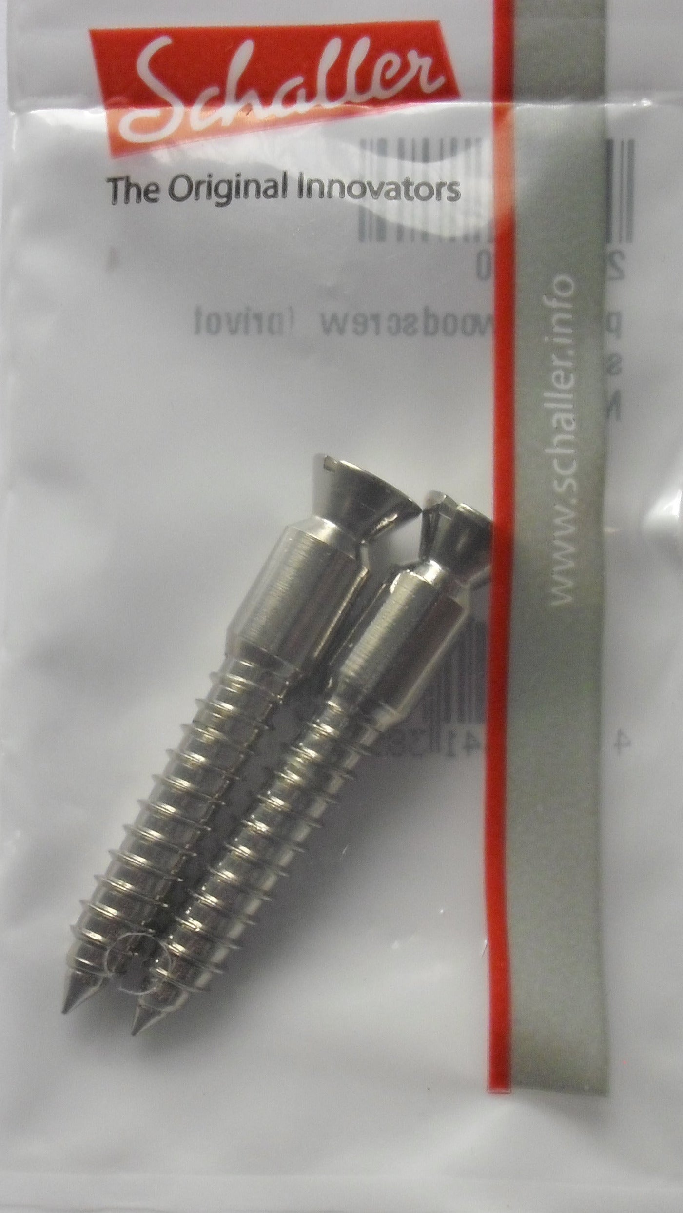 Schaller pair of woodscrews Pivot Schrauben f. Tremolo, Nickel