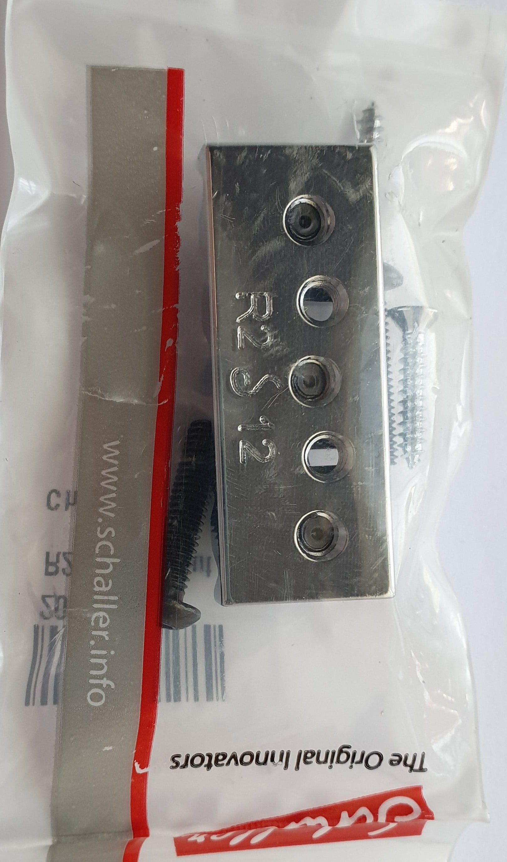 Schaller Klemmsattel Locking Nut R2, 12" Radius für FR-Tremolo Chrome