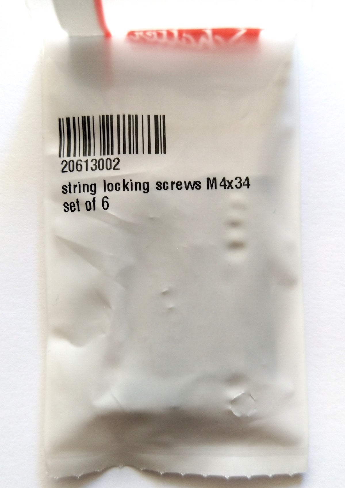 Schaller Saitenklemmschrauben Set M4x34 mm für LockMeister 6