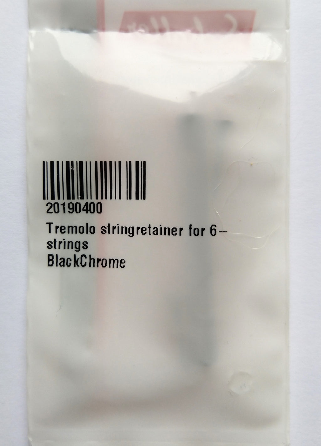 Schaller string retainer, Saitenniederhalter für FR-Tremolo, BlackChrome