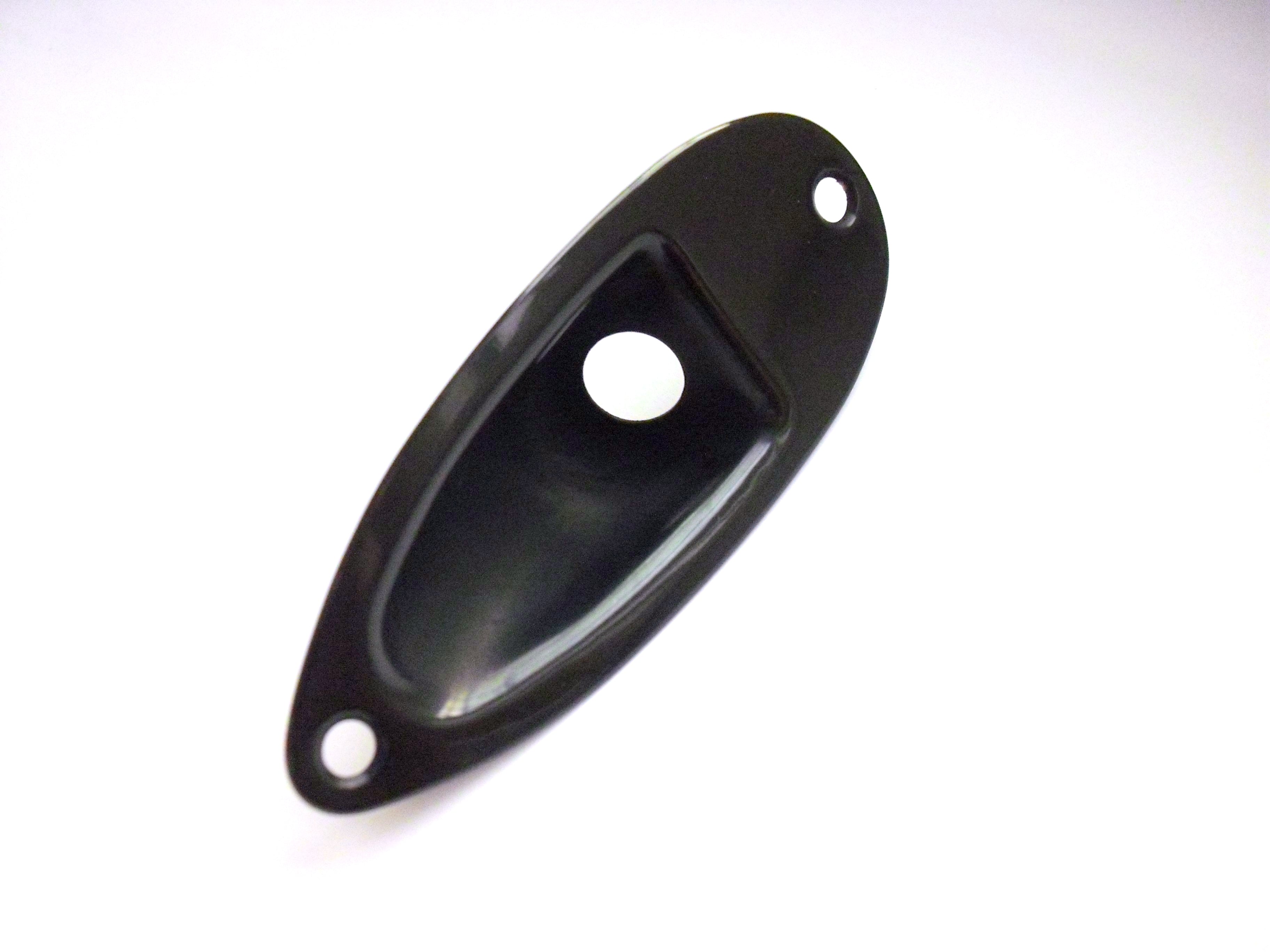 göldo Buchsenblech Jack-Plate für Strat schwarz
