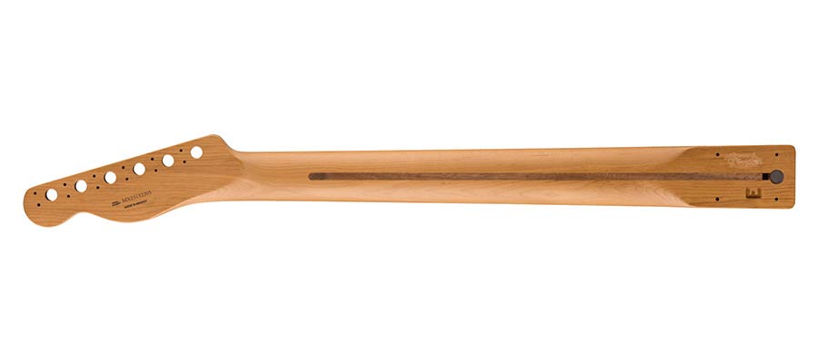 Fender® Genuine Replacement Neck Roasted Maple f. Tele, 12" 22 Bünde