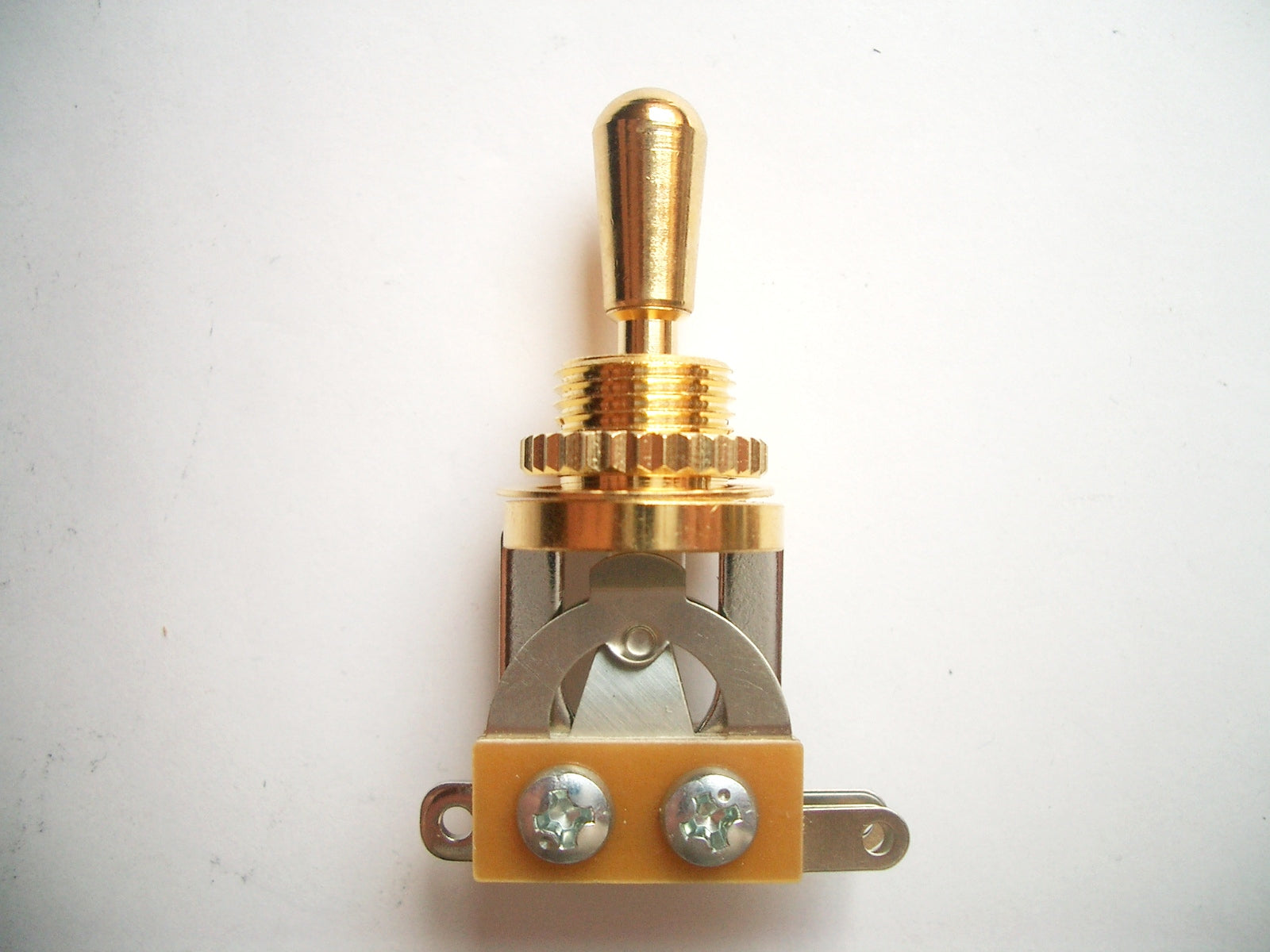 göldo 3-Wege Schalter Toggle Switch / Gold