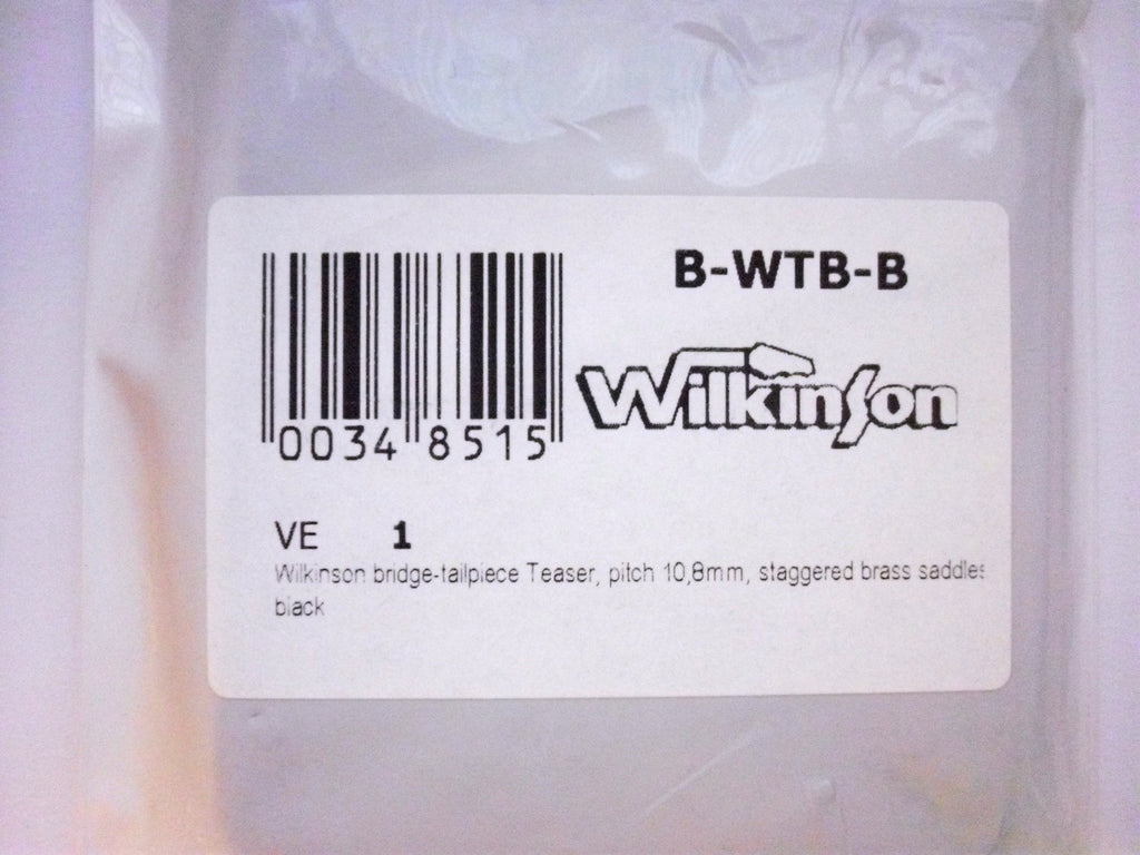 Wilkinson B-WTB-B Bridge für Tele Black