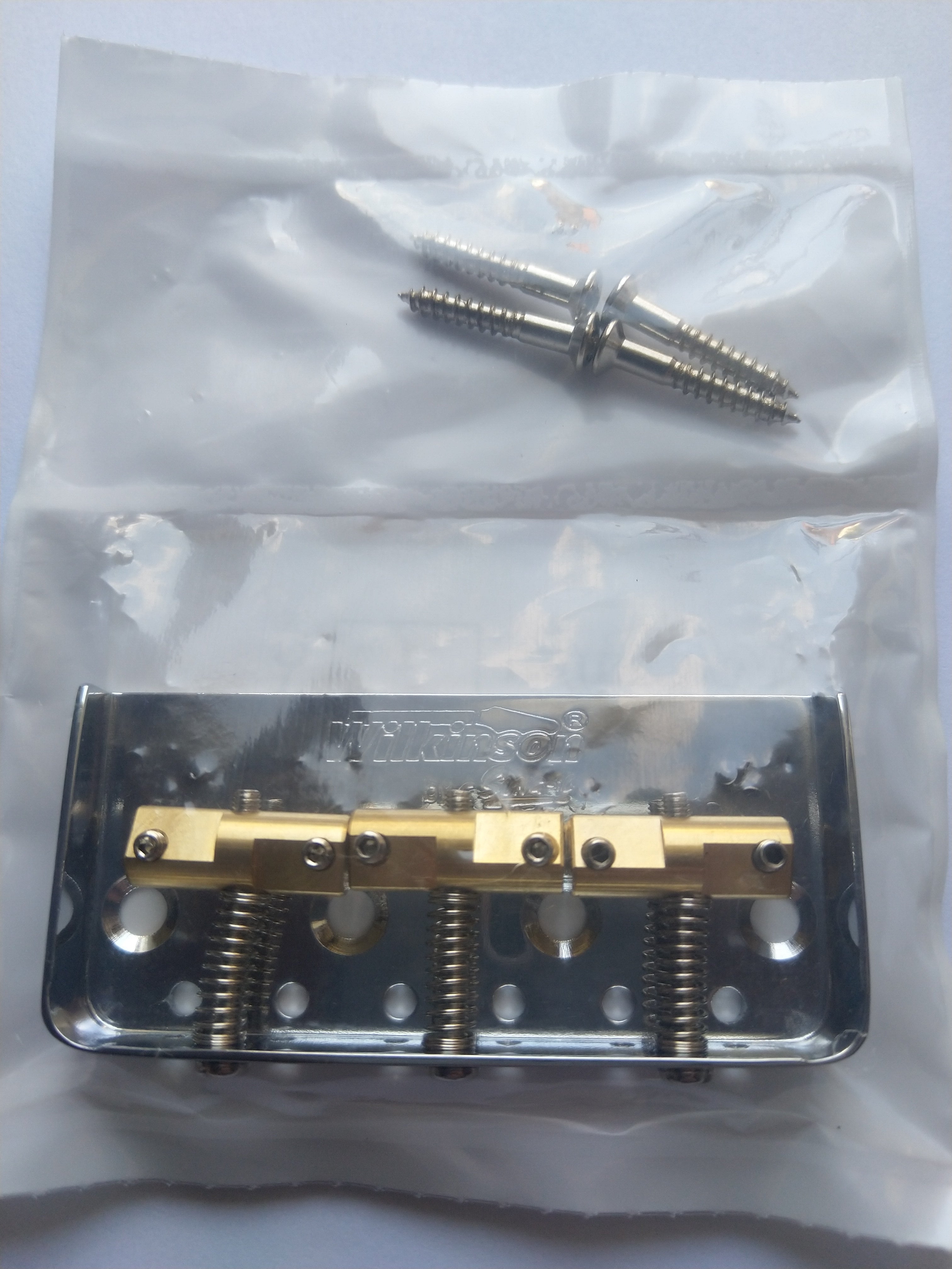 Wilkinson B-WTBS-C Short Bridge für Tele Chrome