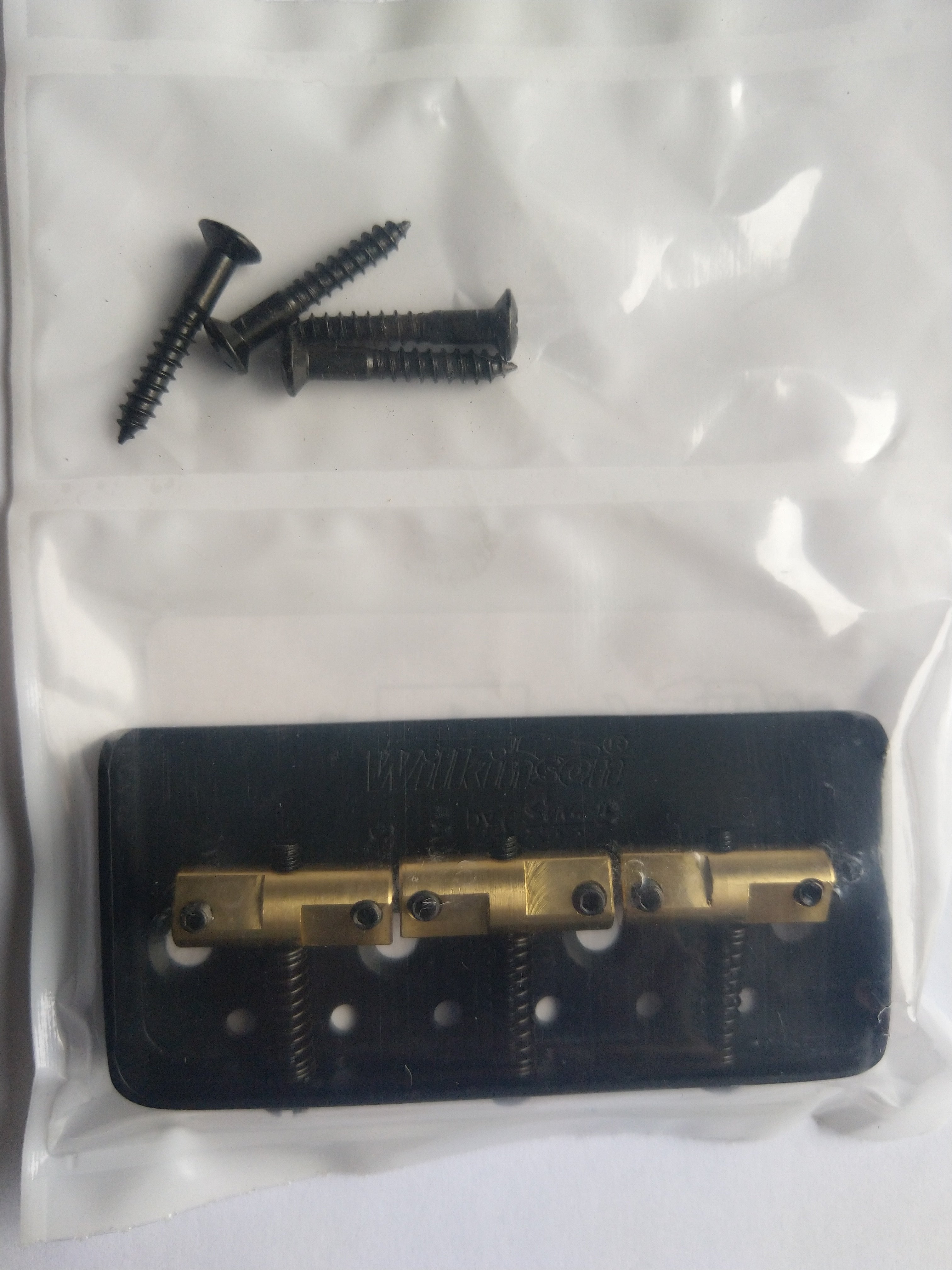 Wilkinson B-WTBS-B Short Bridge für Tele Black