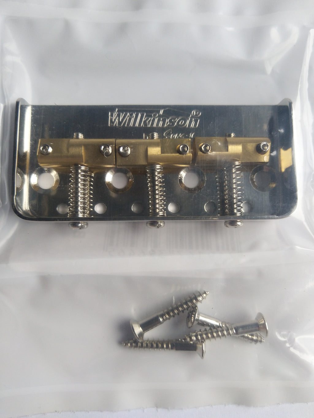 Wilkinson B-WTBS-N Short Bridge für Tele Nickel