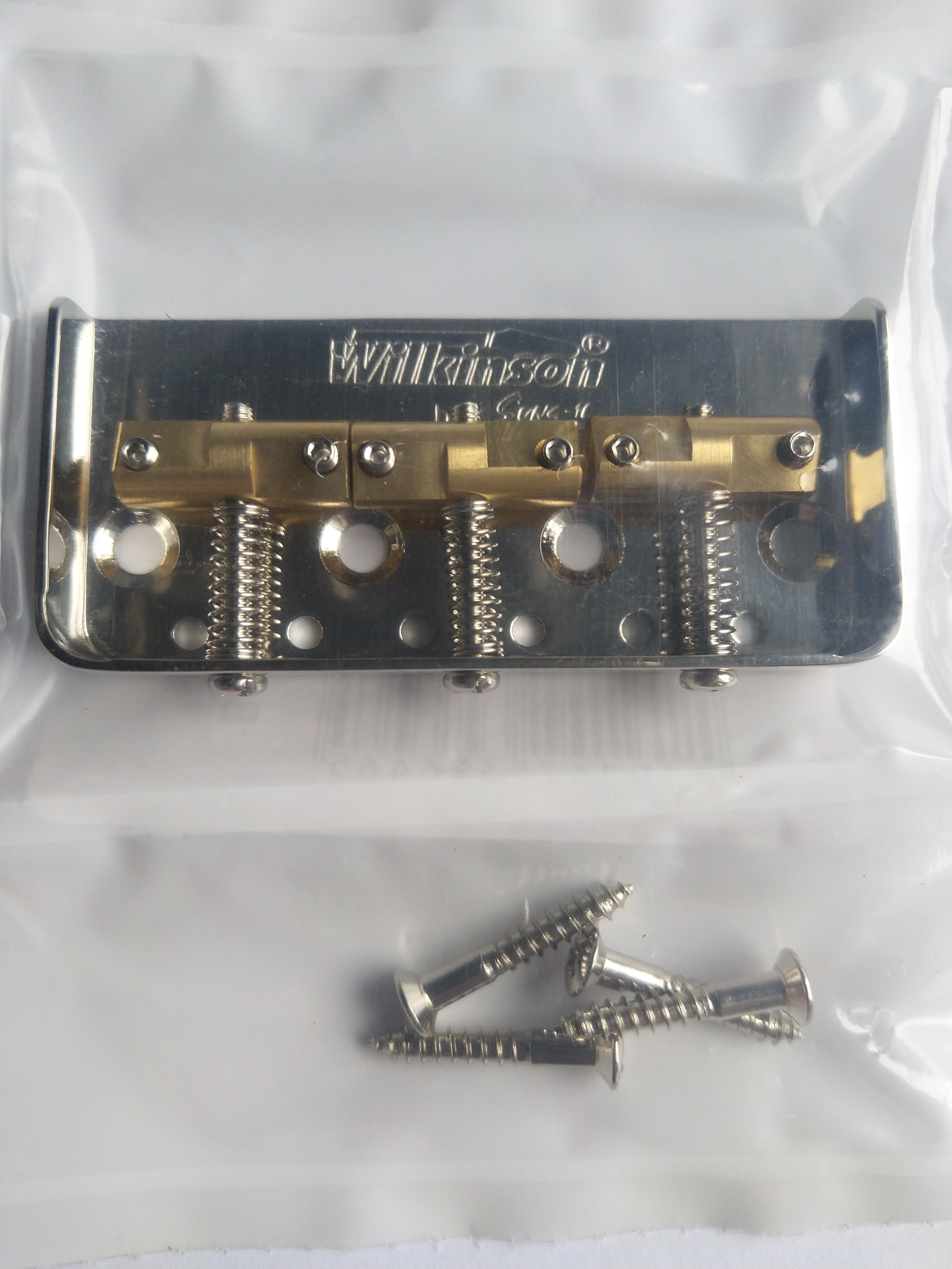 Wilkinson B-WTBS-N Short Bridge für Tele Nickel