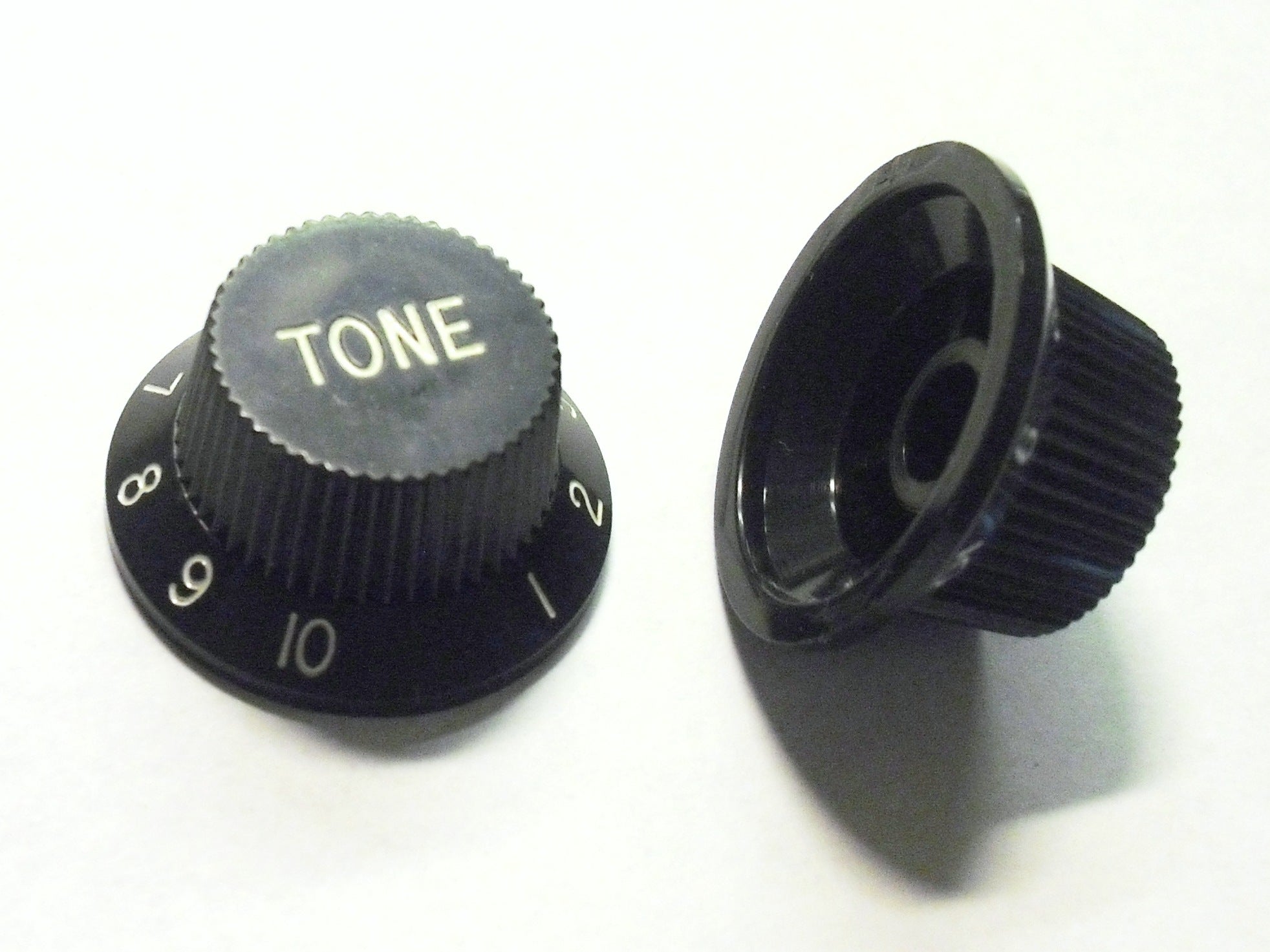 göldo Bell Knob Tone, universal Poti-knopf 1pc schwarz/weiß