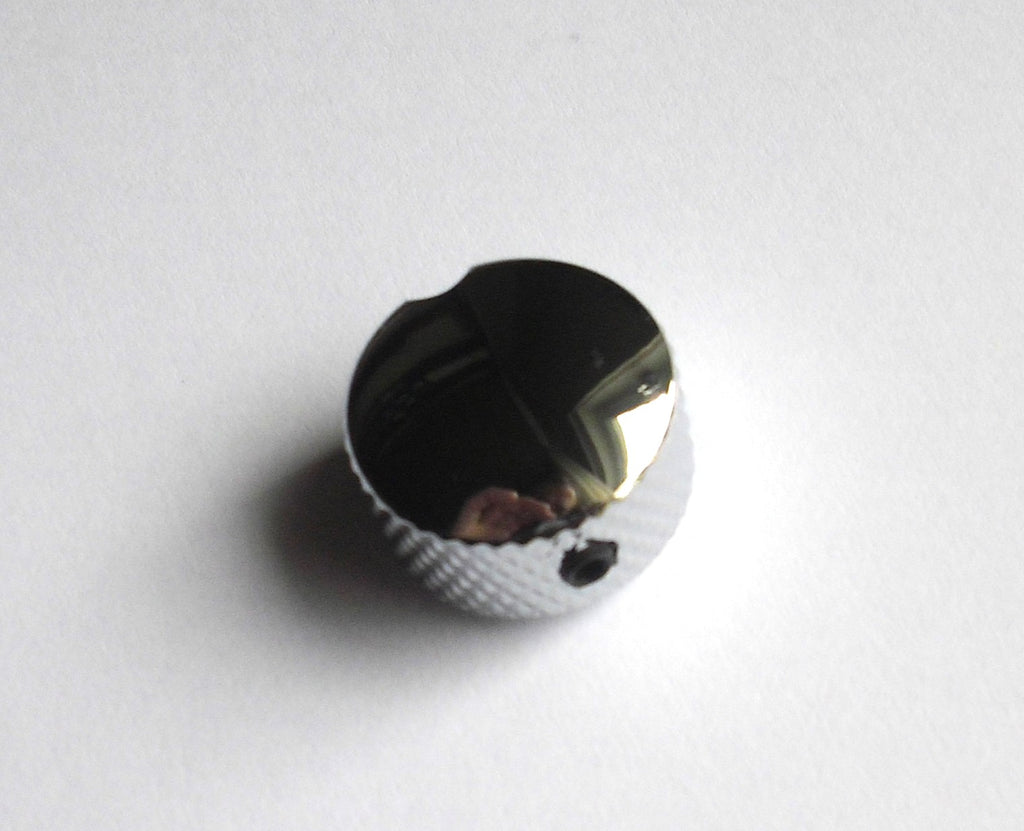 göldo Deluxe Metal Knob, Poti-knopf groß, chrome 22 mm