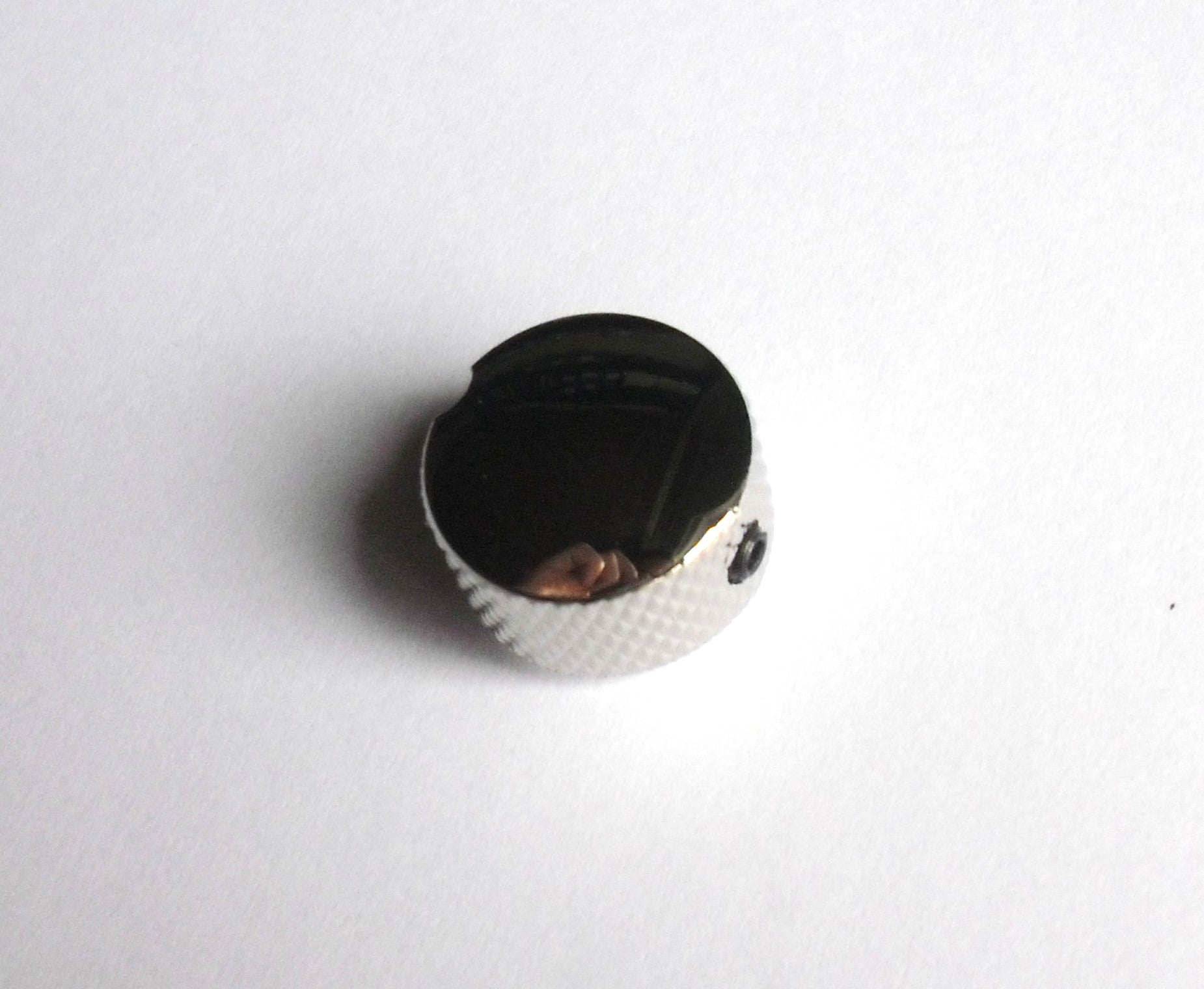 göldo Deluxe Metal Knob, Poti-knopf groß, nickel 22 mm